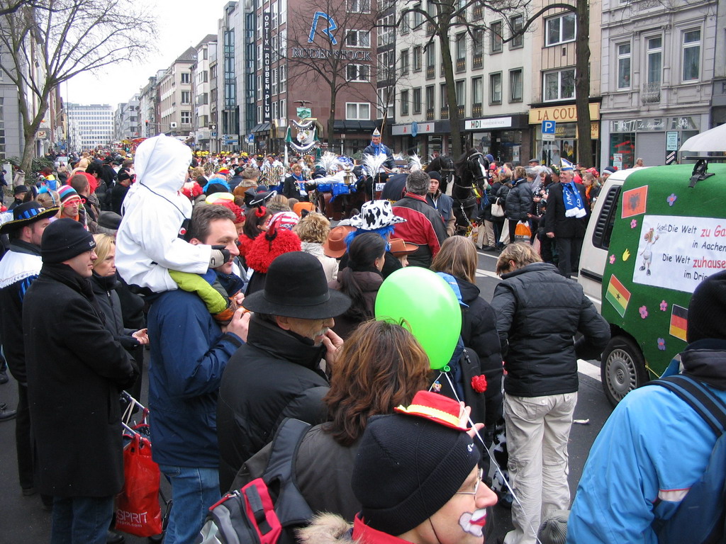 Carnaval Parade at the Theaterstraße street