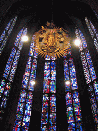 The Aureole Madonna in the apse at the Aachen Cathedral