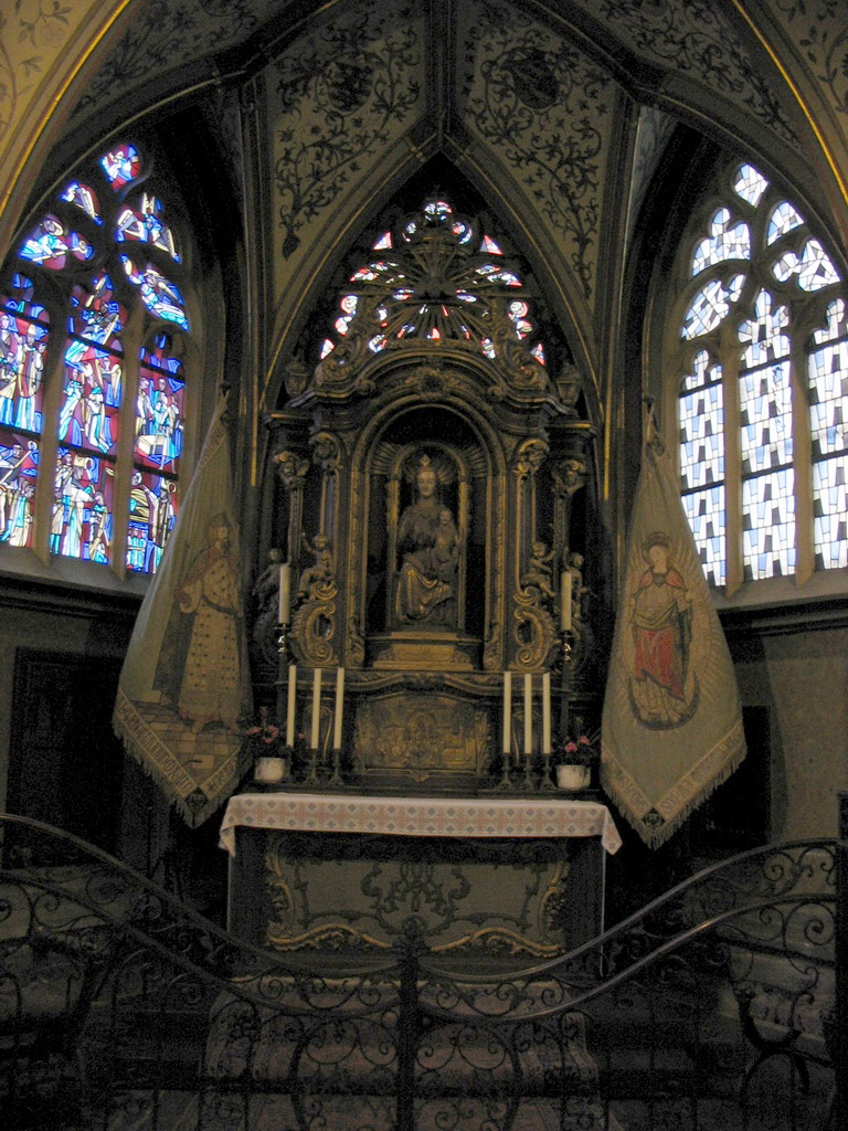 Chapel with altar at the Aachen Cathedral