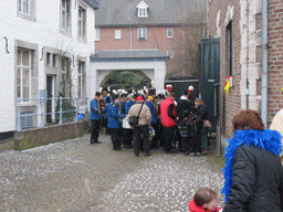 Carnaval Parade at the Von Clermontplein square at Vaals