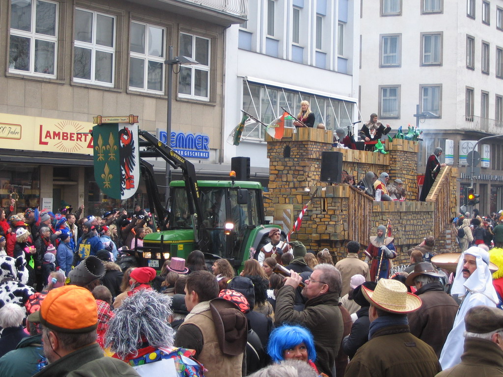 Carnaval Parade at the Friedrich-Wilhelm-Platz square