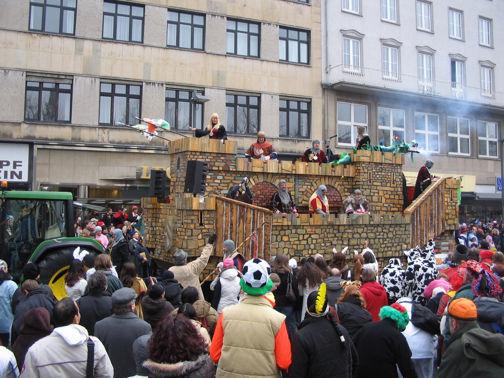 Carnaval Parade at the Friedrich-Wilhelm-Platz square