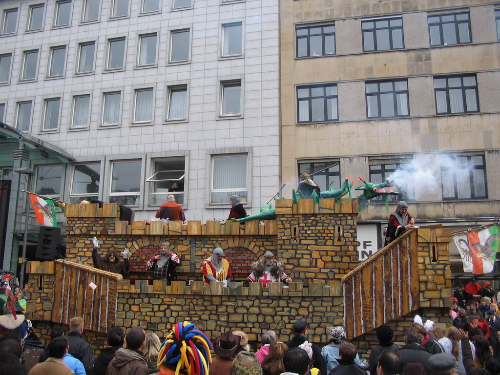 Carnaval Parade at the Friedrich-Wilhelm-Platz square