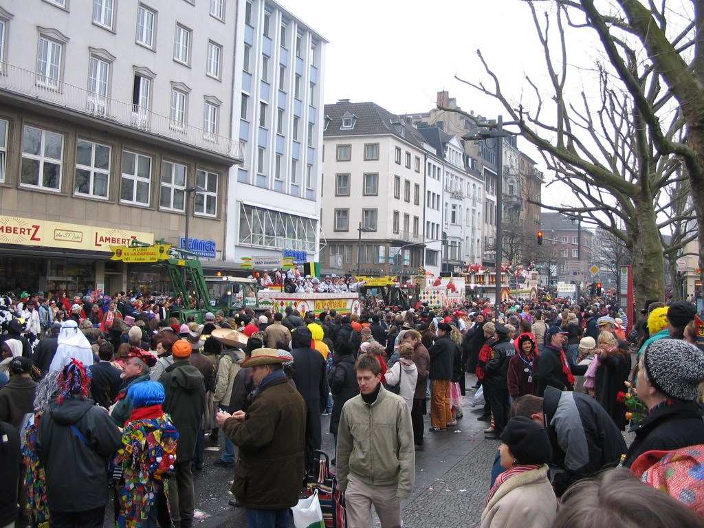 Carnaval Parade at the Friedrich-Wilhelm-Platz square