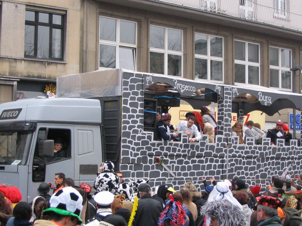 Carnaval Parade at the Friedrich-Wilhelm-Platz square