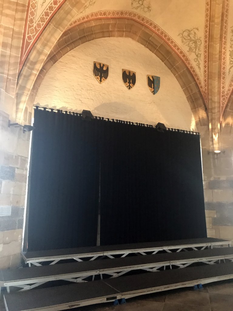 Dais in the Coronation Hall at the Second Floor of the City Hall