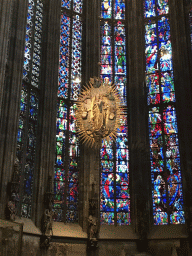 The Aureole Madonna in the apse at the Aachen Cathedral