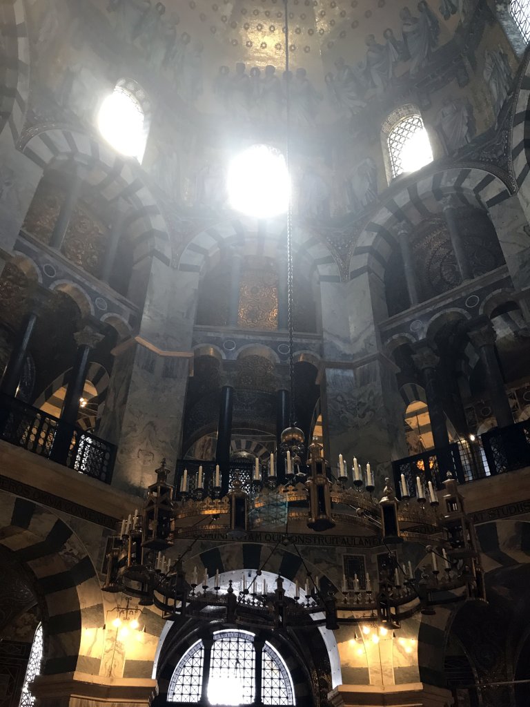 Oktogon nave of the Aachen Cathedral