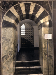 Entrance to the St. Nicholas` Chapel at the Aachen Cathedral
