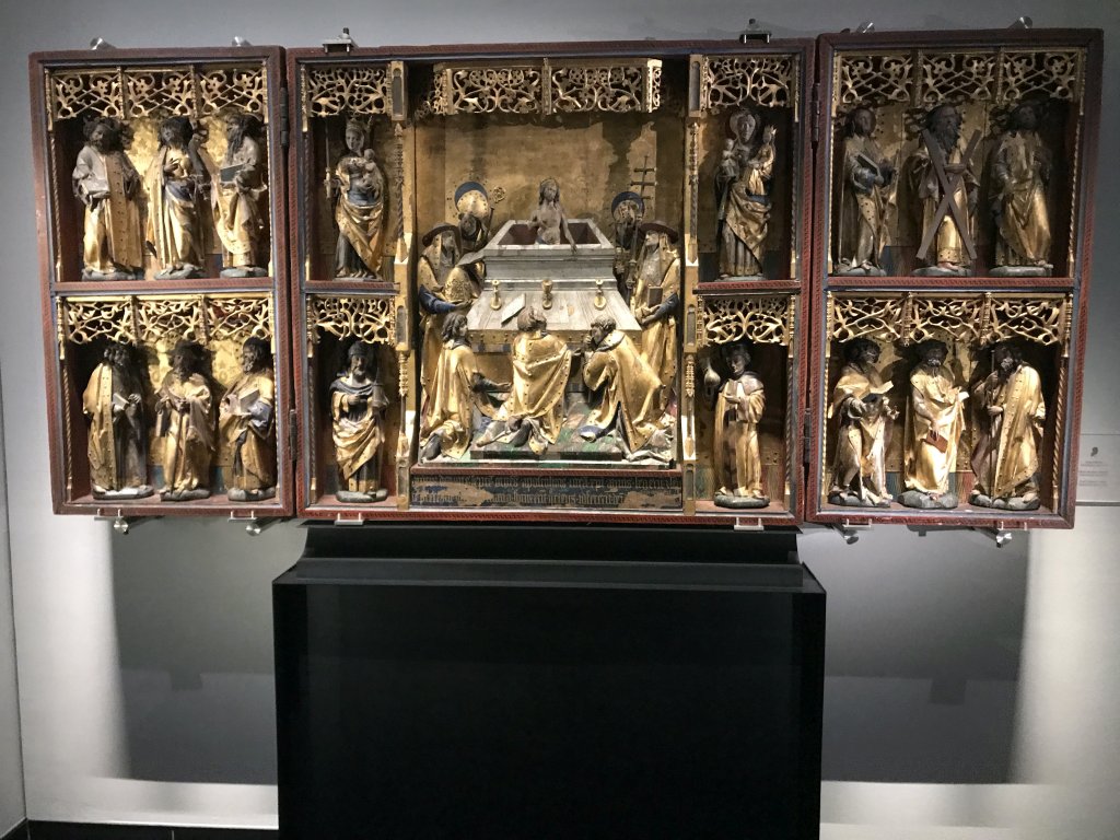 Relief at the Ground Floor of the Aachen Cathedral Treasury