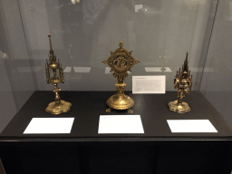 Reliquaries at the Ground Floor of the Aachen Cathedral Treasury
