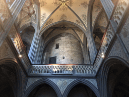 Nave of the St. Nicholas` Chapel at the Aachen Cathedral