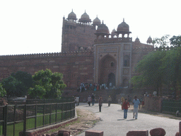 Entry gate `Buland Darwaza` of the Fatehpur Sikri Palace
