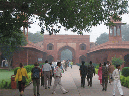 Entrance road to Taj Mahal