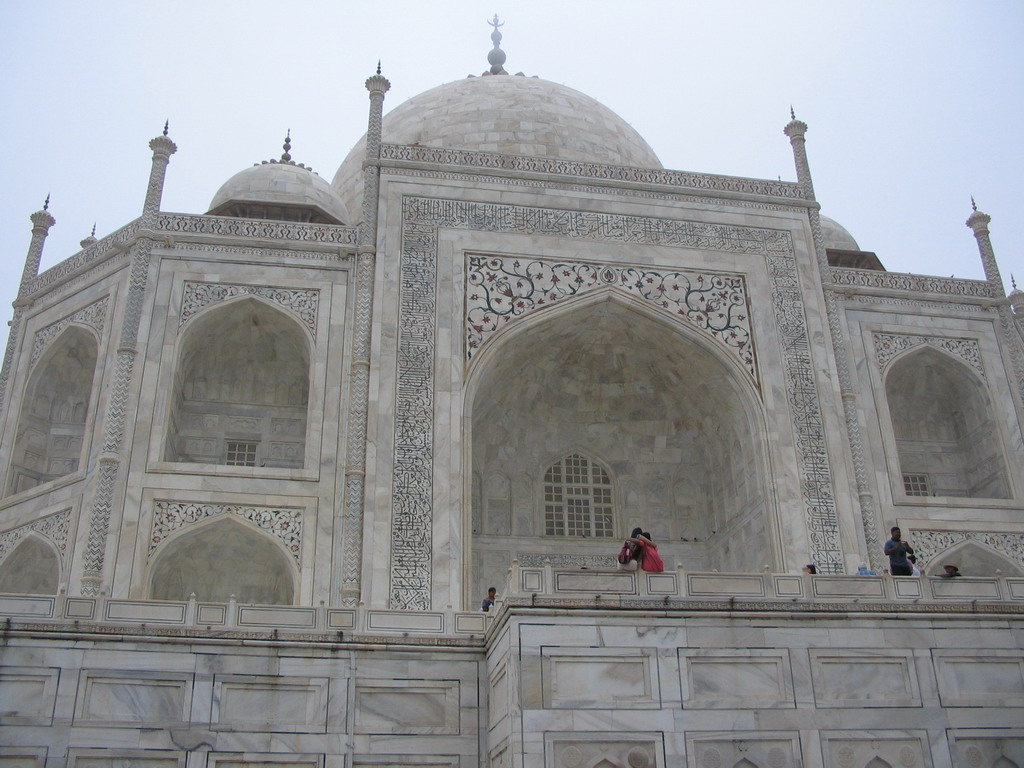 Front of the Taj Mahal