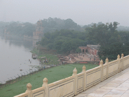 The banks of river Yamuna, from the Taj Mahal