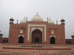 Mosque on the left side of the Taj Mahal