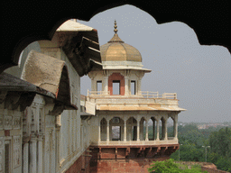 The Musamman Burj tower at the Agra Fort