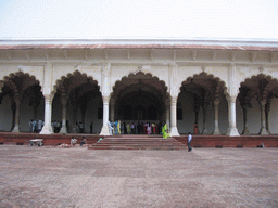 Front of the Diwan-I-Am hall at the Agra Fort