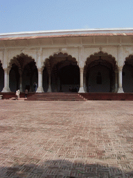 Front of the Diwan-I-Am hall at the Agra Fort