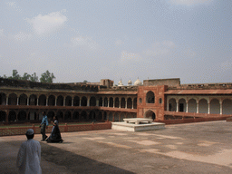 Inner square at the Agra Fort