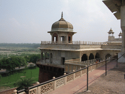 The Musamman Burj tower at the Agra Fort