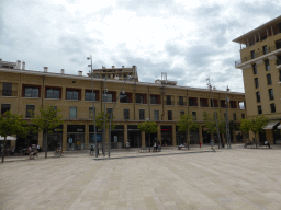 Buildings at the south side of the Les Allées Provençales shopping center