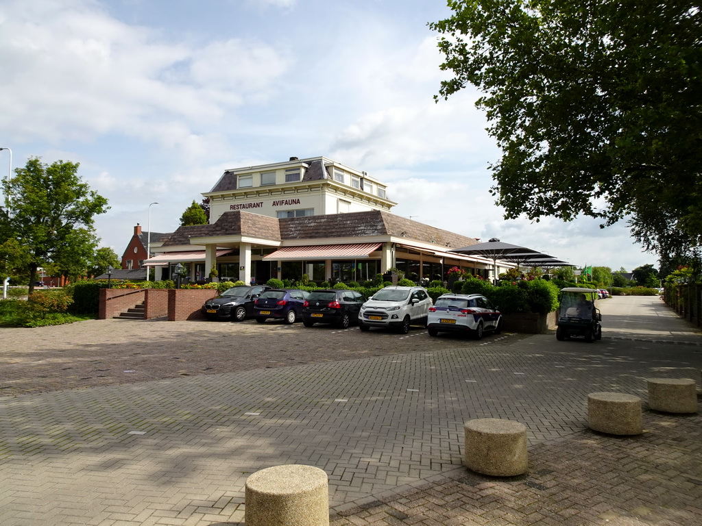 Front of the Restaurant Avifauna at the Hoorn street