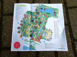 Map of the Vogelpark Avifauna zoo