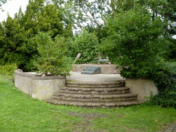 Platform at the Vogelpark Avifauna zoo