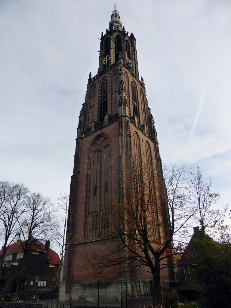 Southwest side of the Onze Lieve Vrouwetoren tower, viewed from the Westsingel street