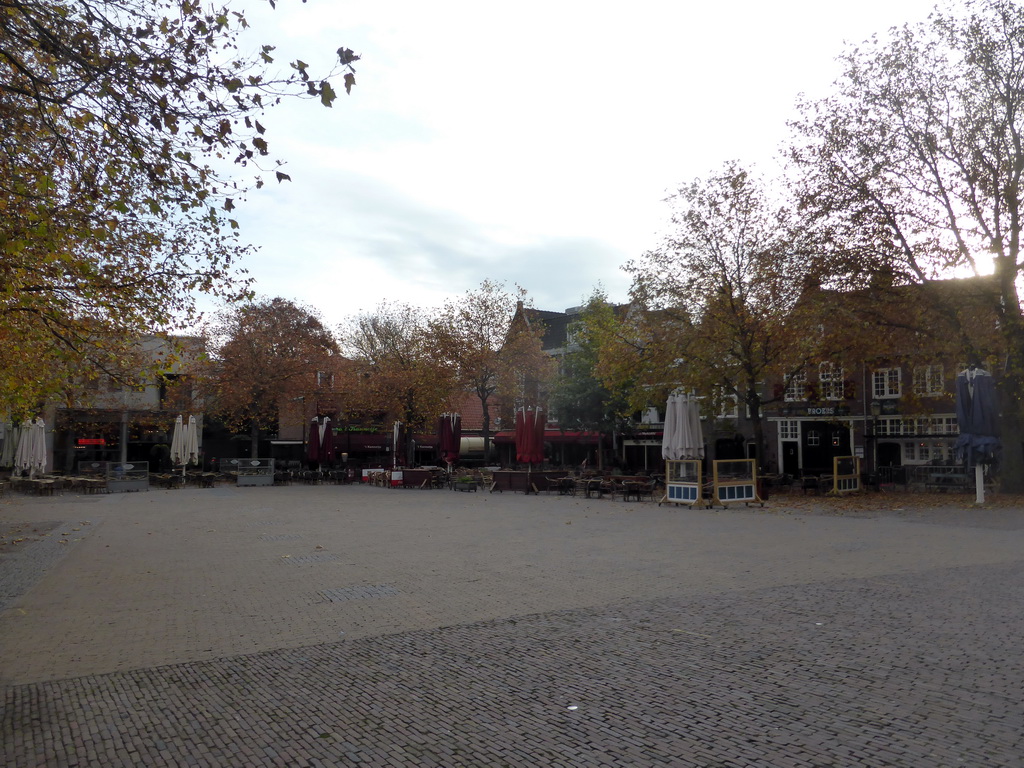 The Lieve Vrouwekerkhof square