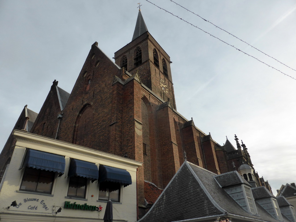 The Sint-Joriskerk church, viewed from the Hof square
