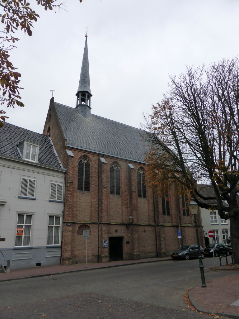 South side of the St. Aegtenkapel building at the Het Zand street