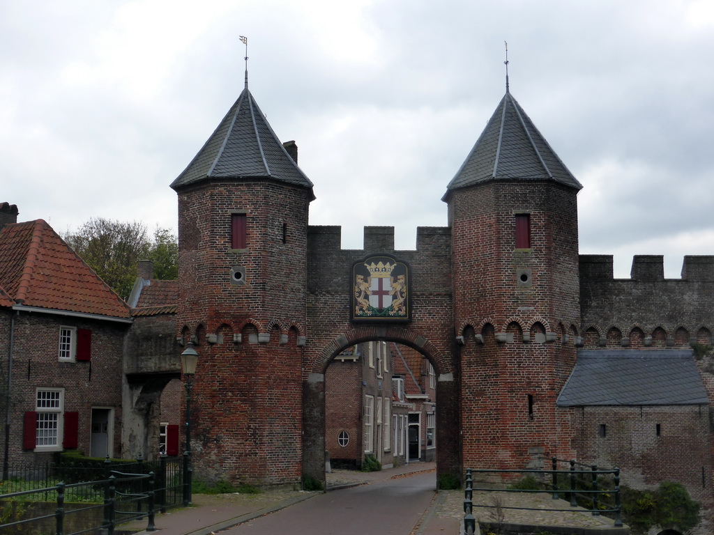 The left front of the Koppelpoort gate