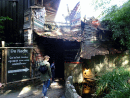 Front of the De Nacht building at the DierenPark Amersfoort zoo