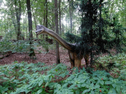 Europasaurus statue at the DinoPark at the DierenPark Amersfoort zoo