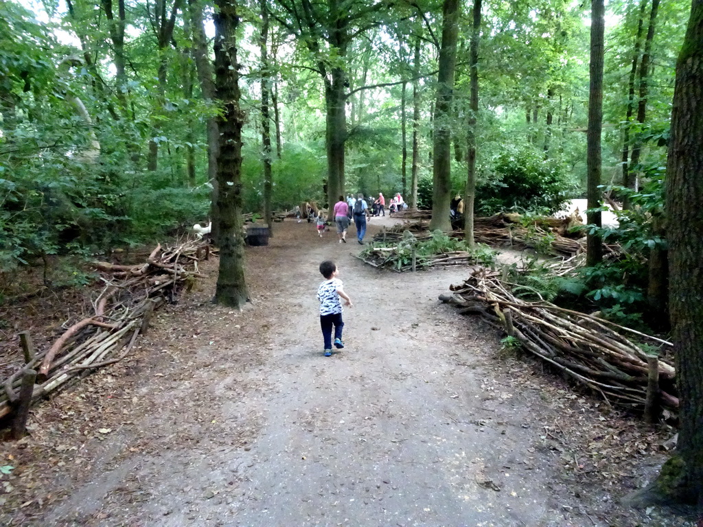 Max at the DinoPark at the DierenPark Amersfoort zoo