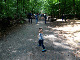 Max at the DinoPark at the DierenPark Amersfoort zoo