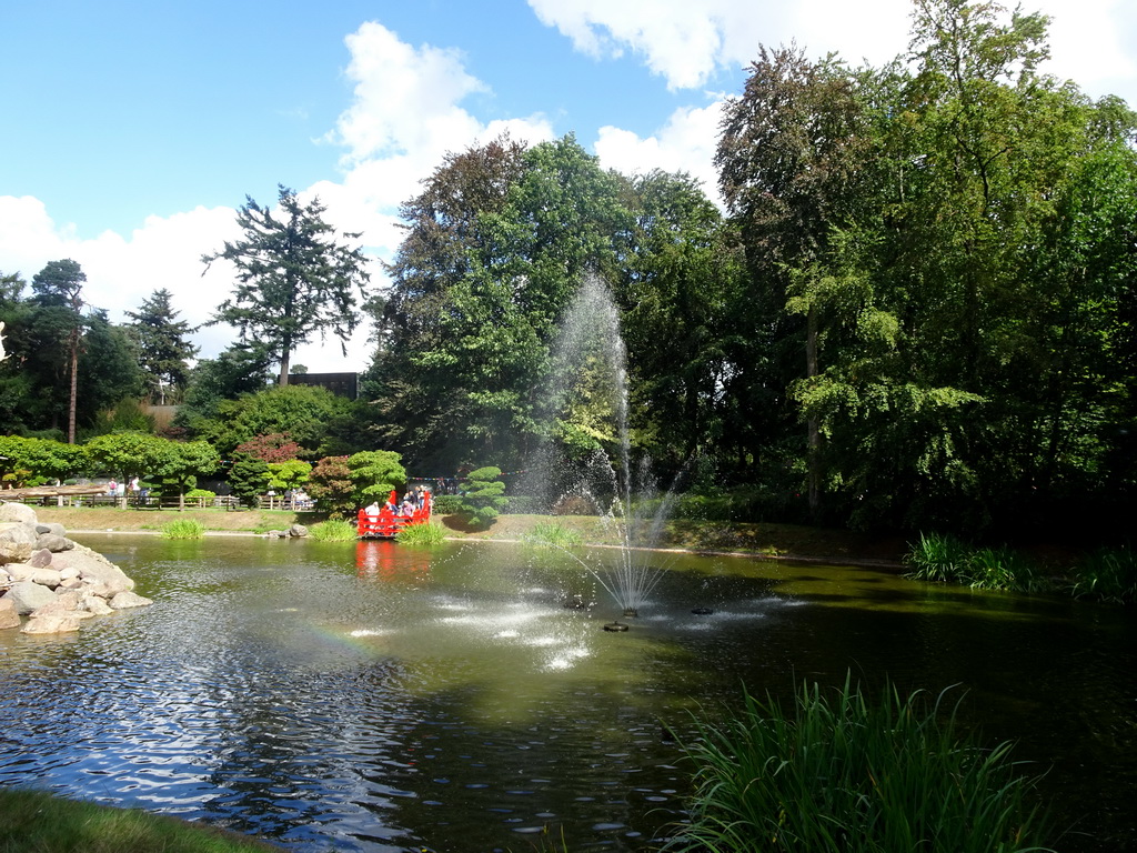 Fountain at the DierenPark Amersfoort zoo