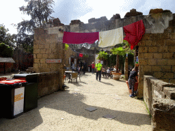 Front of the Kashba restaurant at the City of Antiquity at the DierenPark Amersfoort zoo