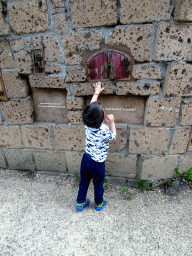 Max at the City of Antiquity at the DierenPark Amersfoort zoo