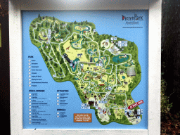 Map of the DierenPark Amersfoort zoo