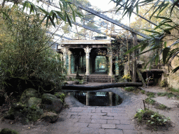 Enclosure of the Siberian Tigers at the City of Antiquity at the DierenPark Amersfoort zoo