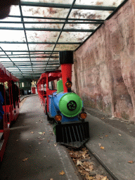 Tourist train at the DierenPark Amersfoort zoo