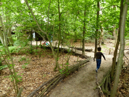 Max at the DinoPark at the DierenPark Amersfoort zoo