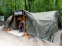 Front of the DinoShop at the DinoPark at the DierenPark Amersfoort zoo