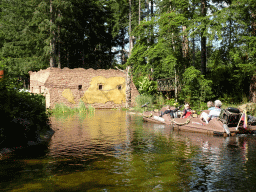 Cycle boats on the Expedition River at the DierenPark Amersfoort zoo