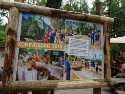 Information on Kingsday 2019 at the Bosbeek area at the DierenPark Amersfoort zoo