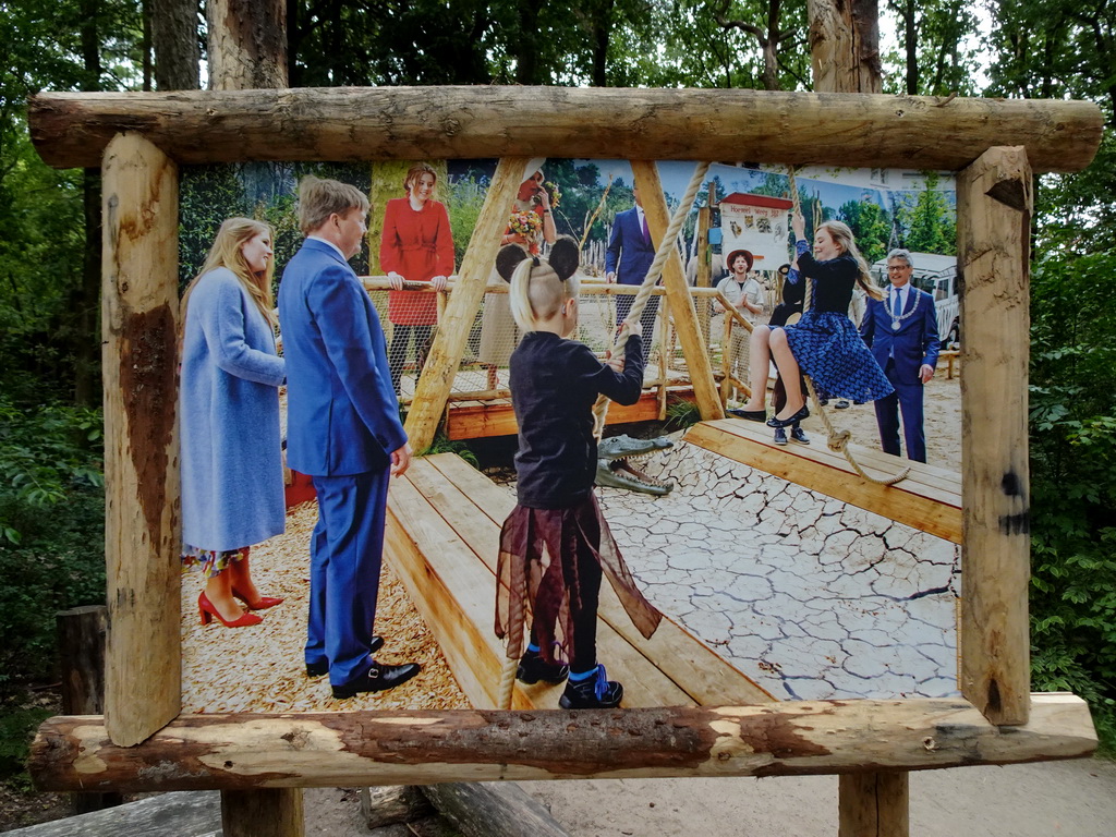 Photograph of Kingsday 2019 at the Bosbeek area at the DierenPark Amersfoort zoo